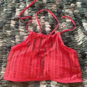 1X swimsuit top lightly worn